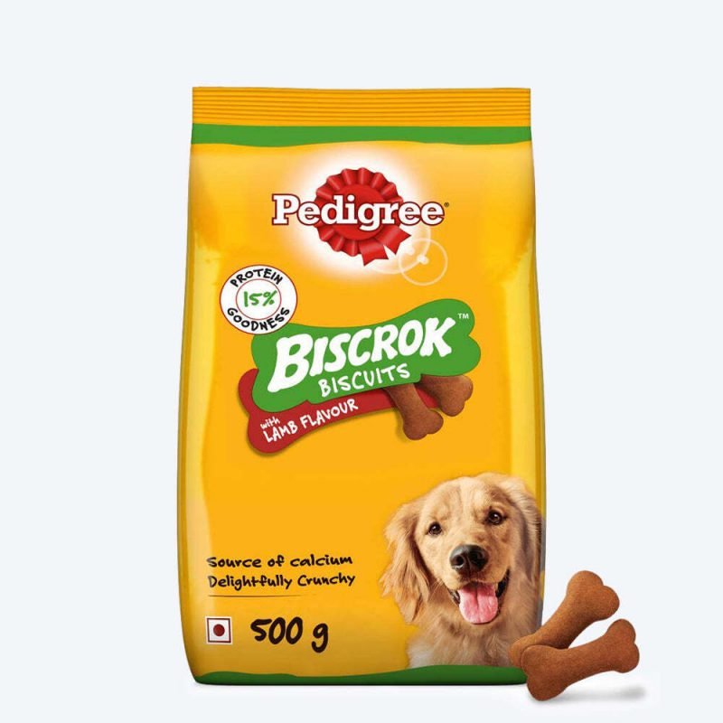 Pedigree Biscrok Biscuits for Dogs - Lamb Flavour