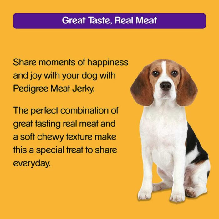 Pedigree Meat Jerky Adult Dog Treat - Roasted Lamb