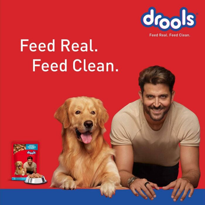 Drools Real Chicken and Chicken Liver Chunks in Gravy Puppy Wet Food - 150g