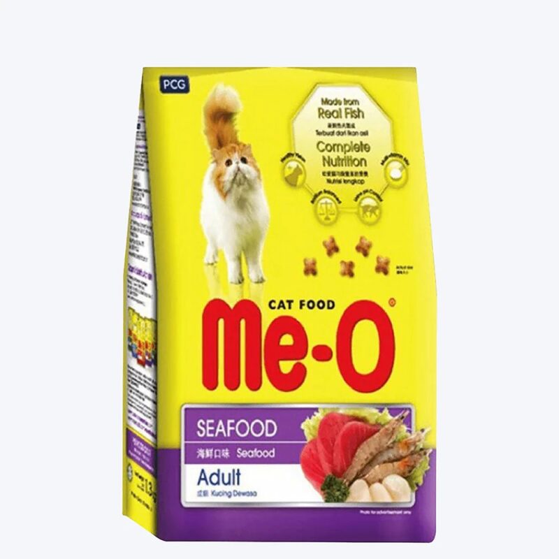 Me-O Seafood Adult Cat Dry Food