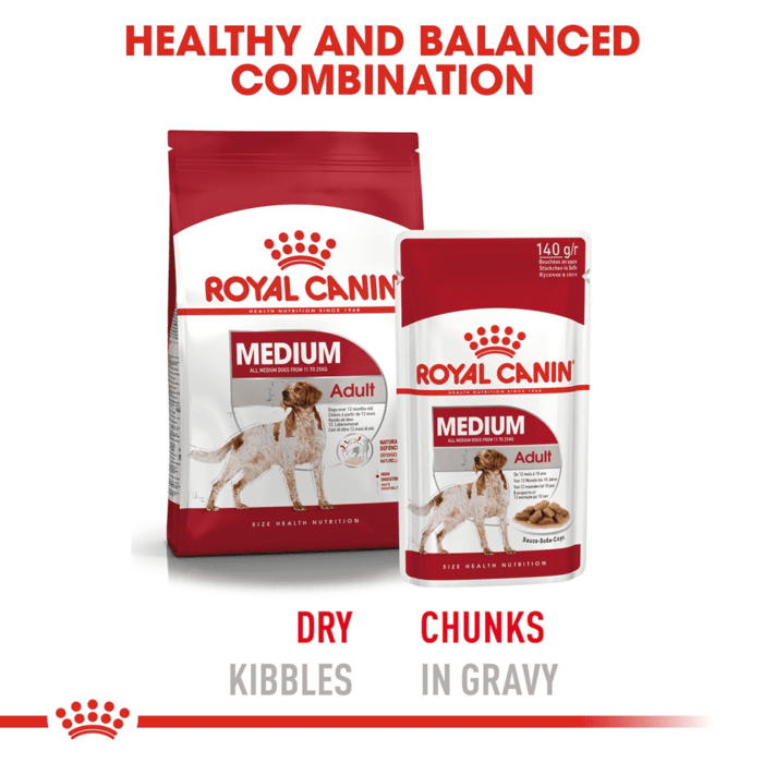 Royal Canin Medium Adult Wet Dog Food - 140 g