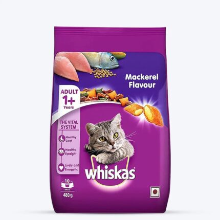 Whiskas Mackerel Adult Cat Dry Food