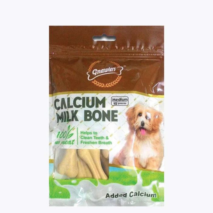 Gnawlers-Calcium-Milk-Bone-Helps-to-Clean-Teeth-Dog-Treats