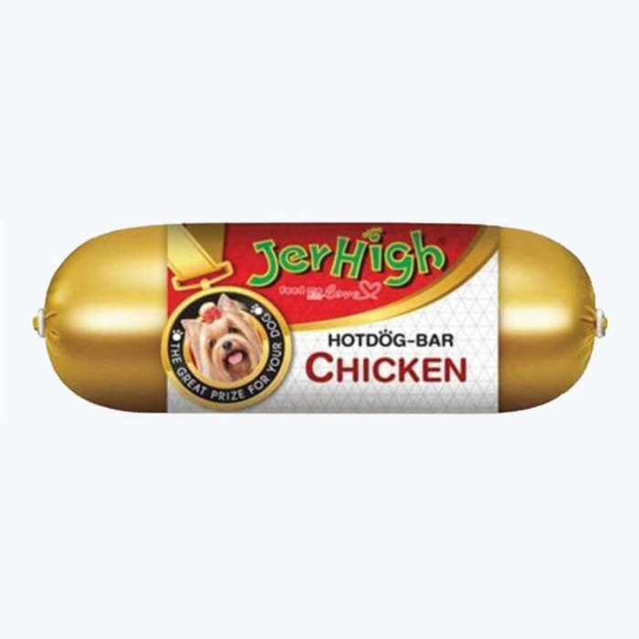 JerHigh Hotdog-Bar Chicken Treat for Dog - 150g