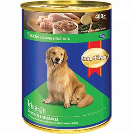 SmartHeart-Chicken-With-Vegetables-Adult-Canned-Wet-Dog-Food-400g