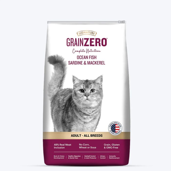 Signature Grain Zero Adult Dry Cat Food